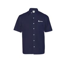 Camisa Orica Performance Manga Curta Masculina Azul